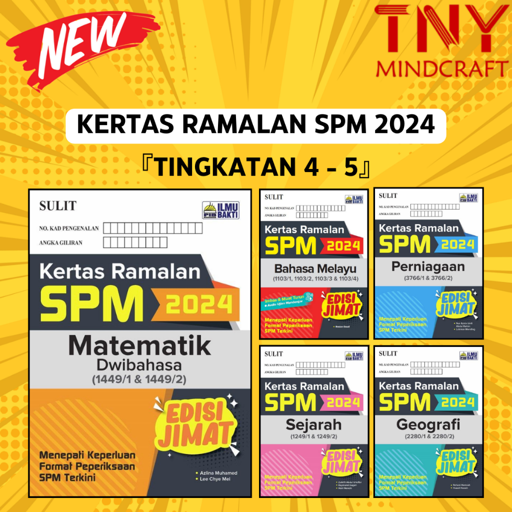 [TNY] IB: Buku Ramlan SPM: Kertas Ramalan SPM 2024 - Ilmu Bakti