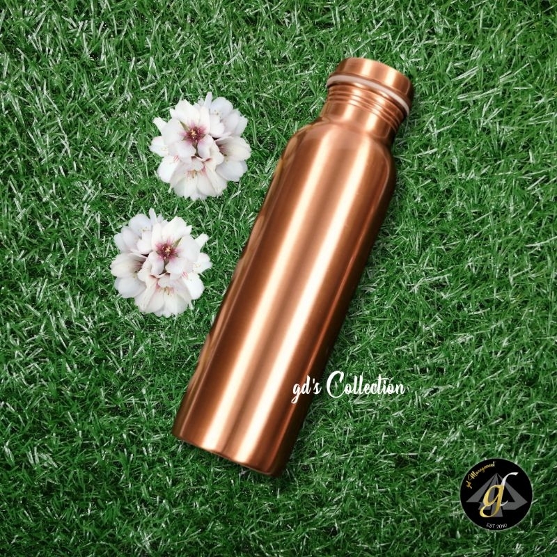 Pure Copper Made Water Bottle 1000ml #gdscollection India