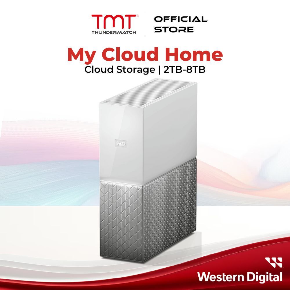 Western Digital WD My Cloud Home Cloud Storage NAS (2TB/3TB/4TB/6TB/8TB)