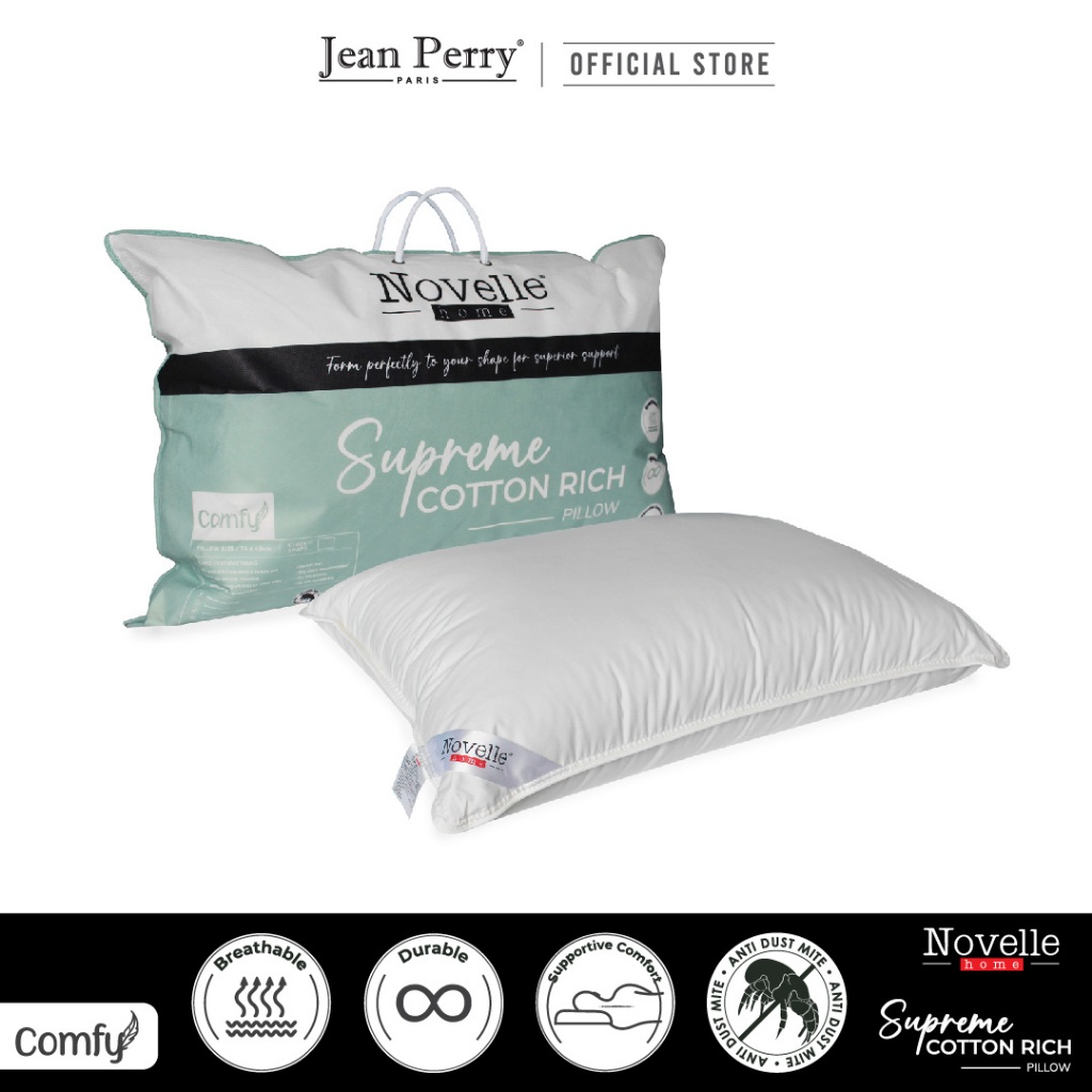 Novelle Supreme Cotton Rich Pillow