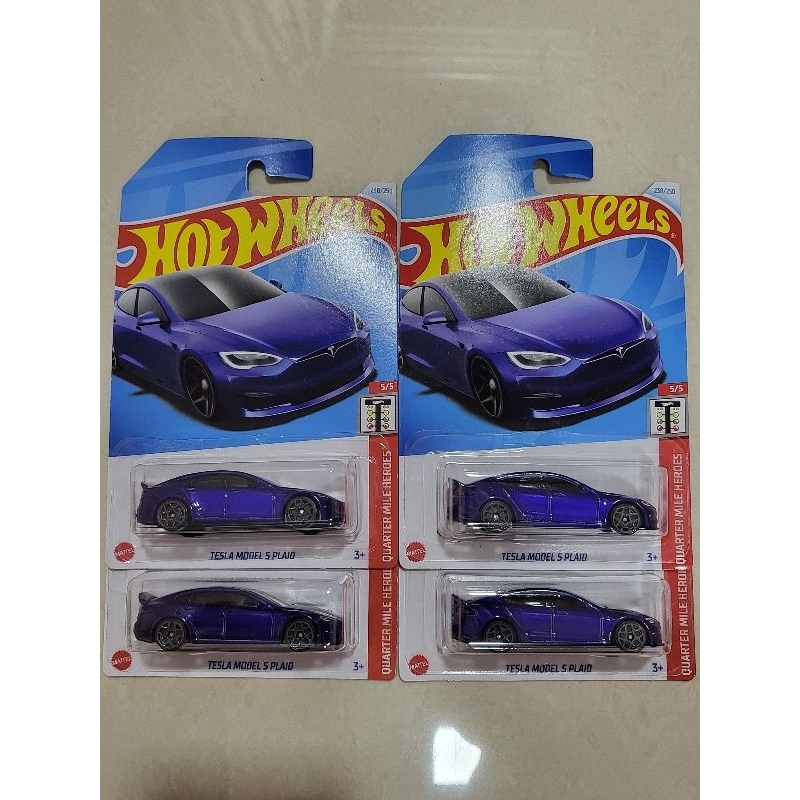 ️Hotwheels Tesla Model S Plaid️