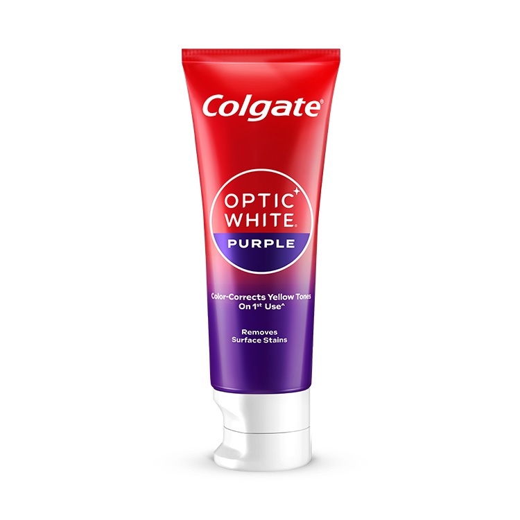 Colgate Optic White Purple Whitening Toothpaste (100g)