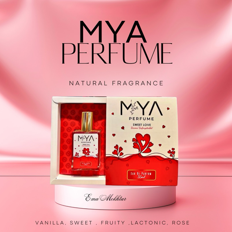 MYA Perfume Botol Besar 40ml | Wangian Tahan Lama | Mesra Solat