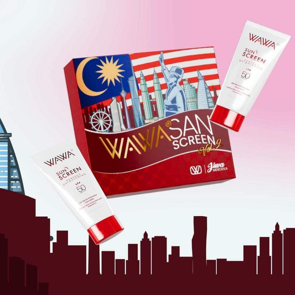 WAWA SUNSCREEN MERDEKA EDITION (2 PCS) 2024