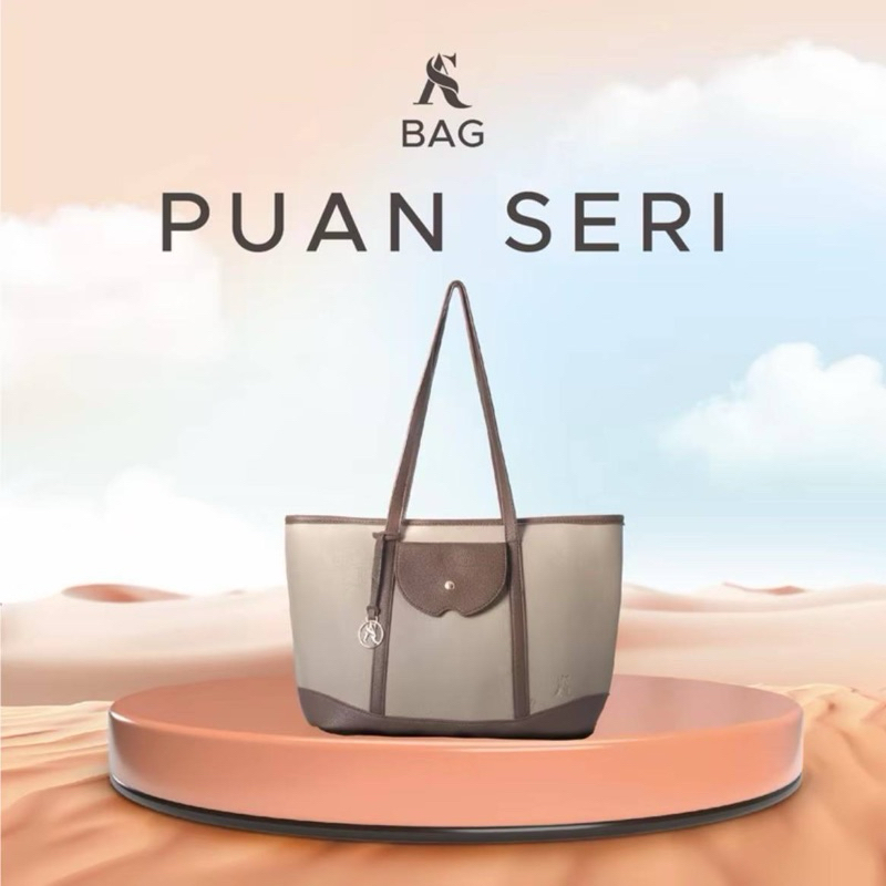 PUAN SERI AS BAG BY ALIFF SYUKRI (PU LEATHER) HANDBAG Wanita