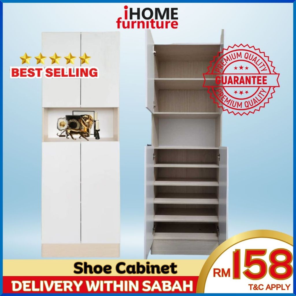 iHOME SABAH FURNITURE READY STOCKShoe cabinet/rak kasut/cabinet/murah modern cabinet/鞋柜