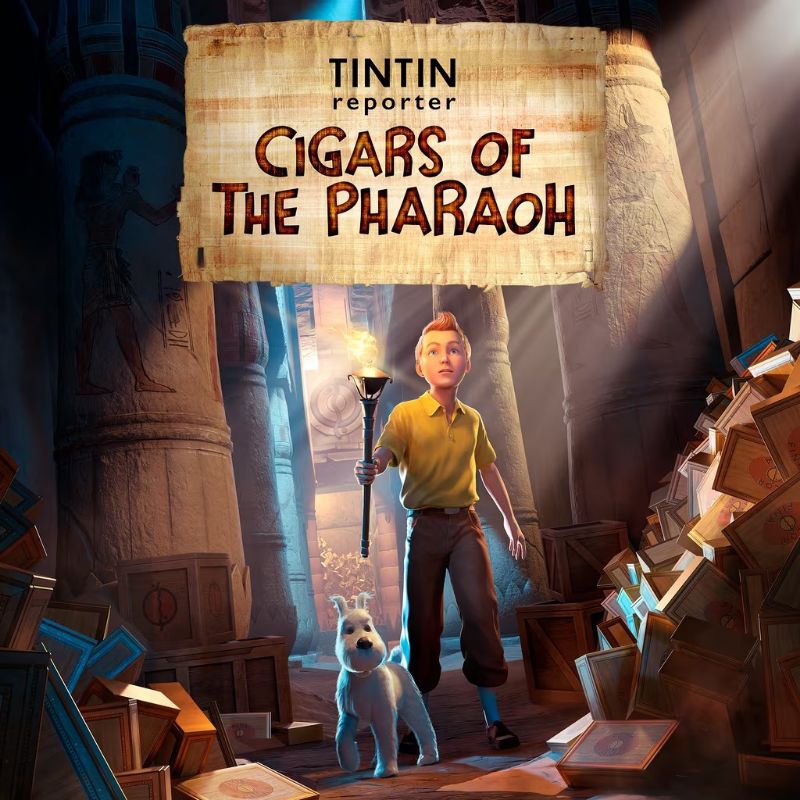 TINTIN REPORTER - CIGARS OF THE PHARAOH (PS5/PS4 DIGITAL DOWNLOAD)