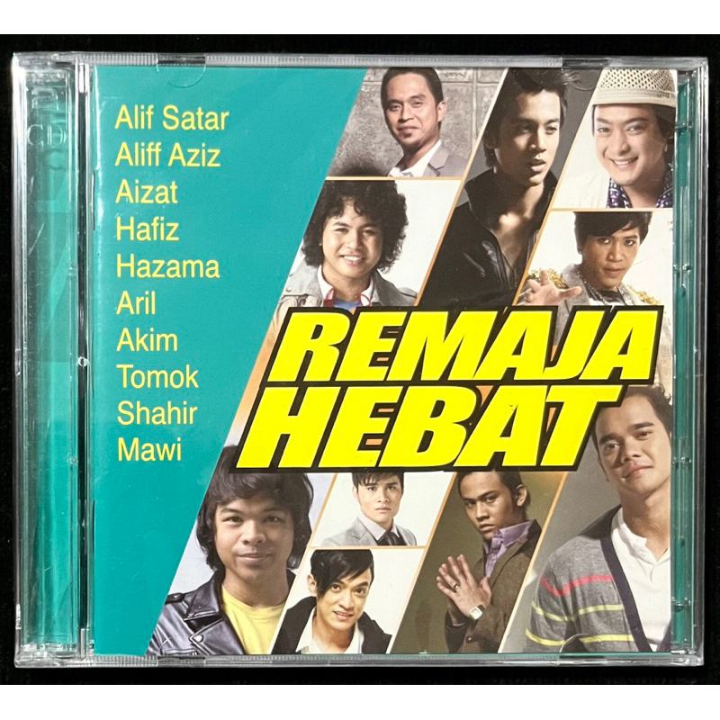 ALIF SATAR / ALIFF AZIZ / AIZAT / FAIZAL TAHIR / TOMOK / MAWI / BLACK - Remaja Hebat 2012 SONY MUSIC 2 CD SET + SLIPCASE