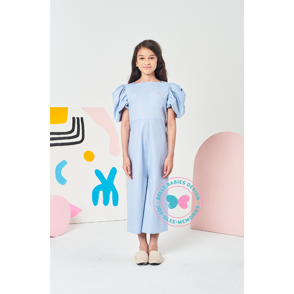 BBD JUMPSUIT BLUE/ORANGE