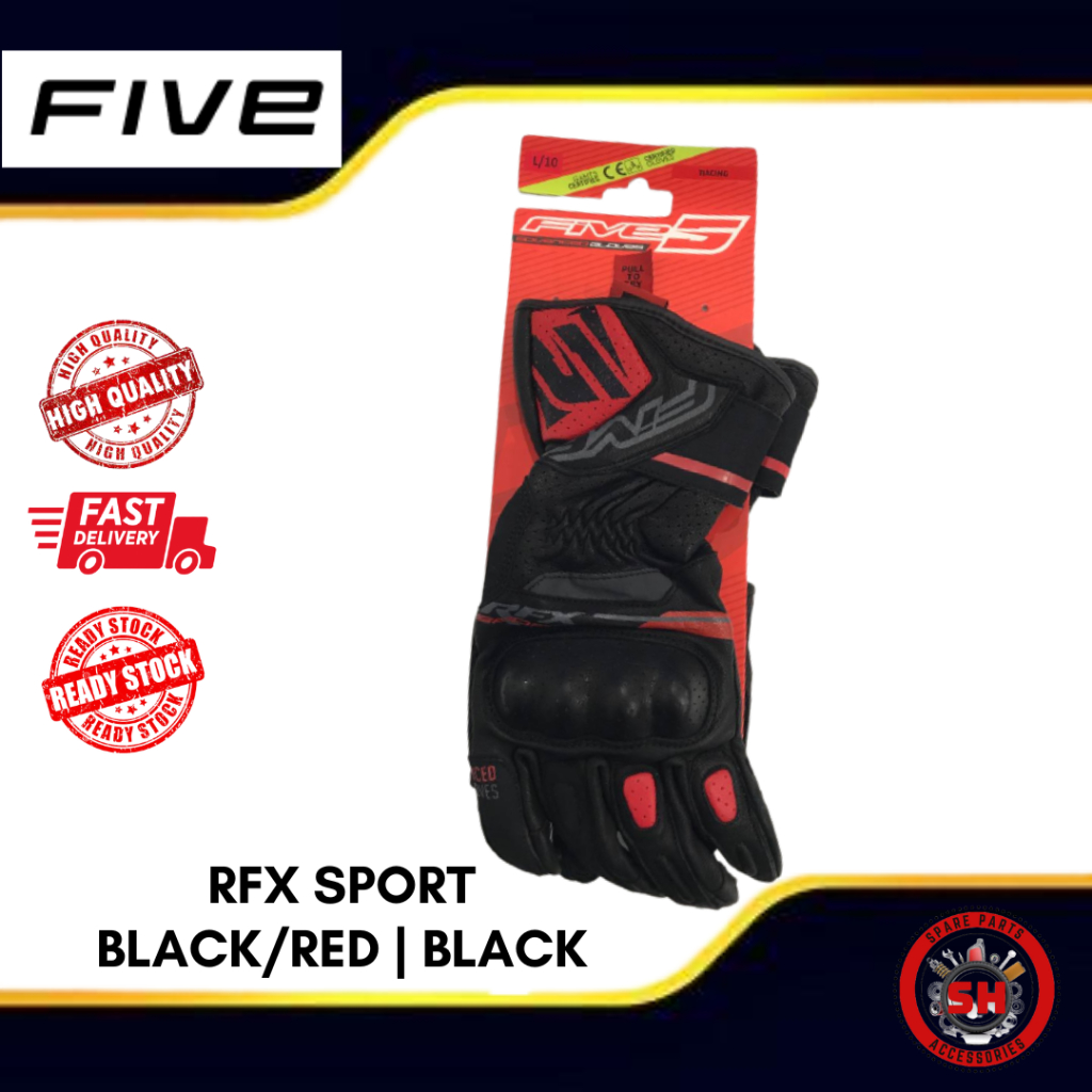 Five Glove RFX Sport Glove (Ready Stock) Glove Motor Motorcycles Glove