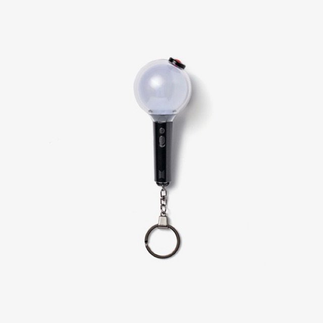 [Ready Stock / Official] BTS Official Light Stick Keyring SE