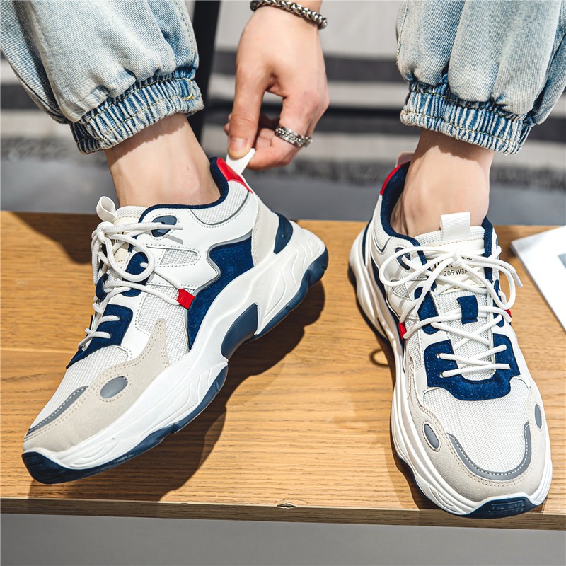 【Venous】2024 New Kasut Sukan Lelaki Korean Sports Shoes for Men Original Rubber Men's Shoes Fashion Casual Sneakers