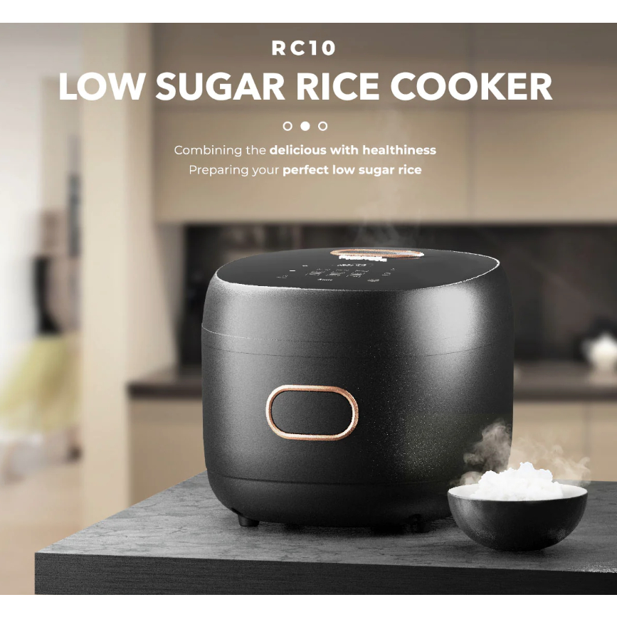 Russell Taylors 1.8L Digital Low Sugar Rice Cooker (RC10)