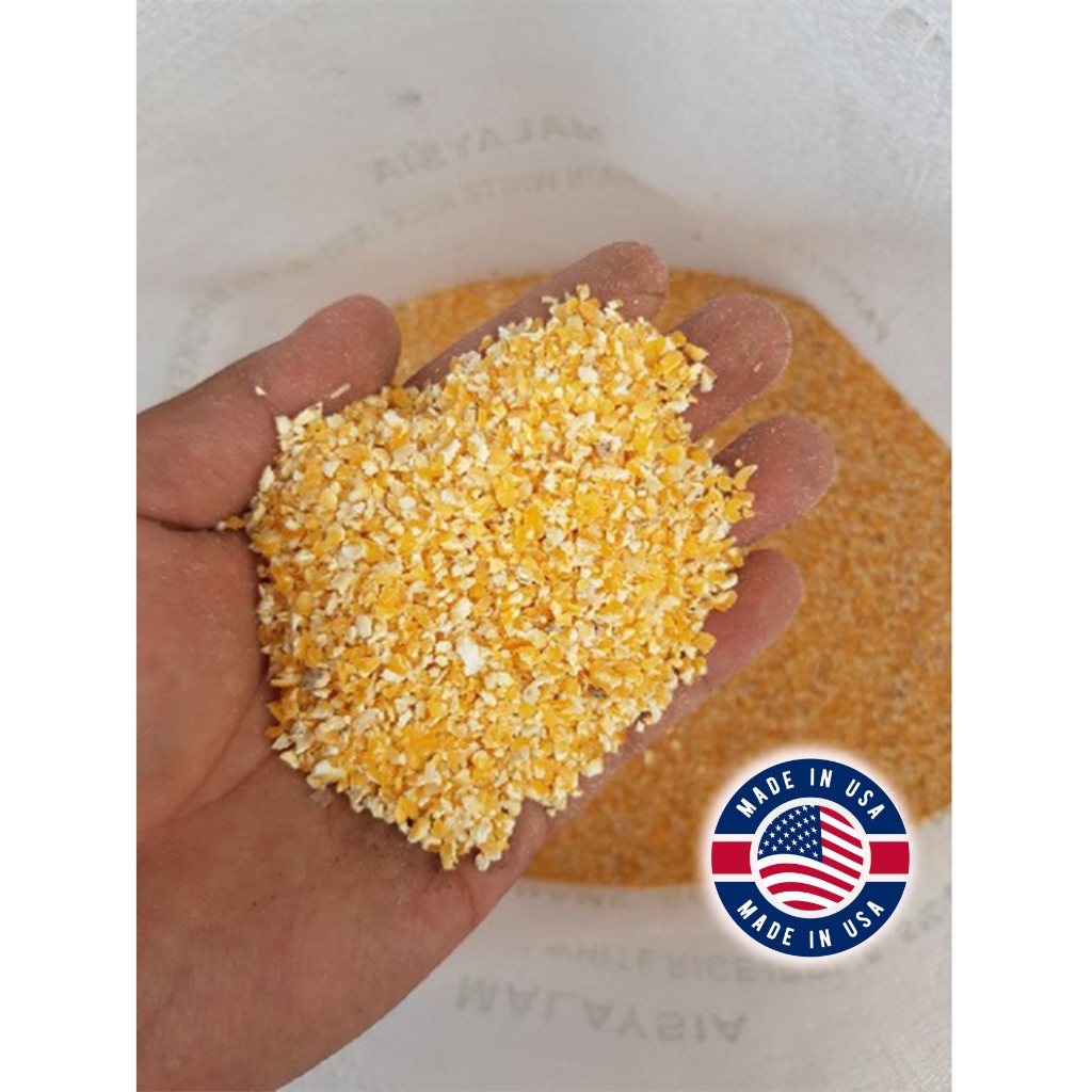 Jagung Hancur USA [Makanan Ayam dan itik] 玉米碎 ) [Chicken and duck Feed]