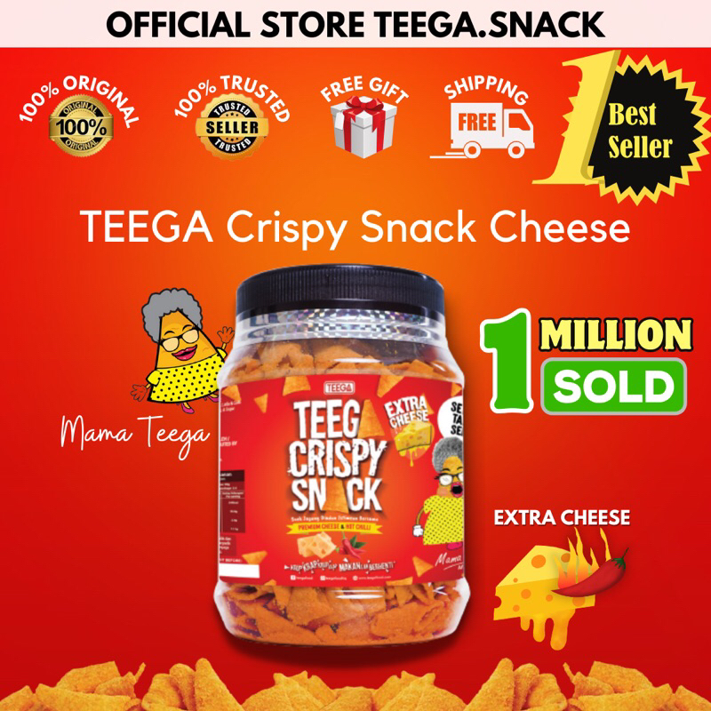 ( ) Teega Crispy Snack Mama Cheese