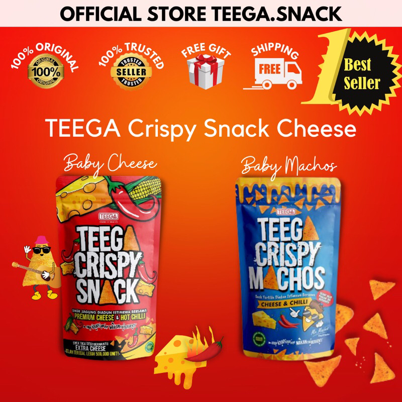 ( ) Teega Crispy Baby Cheese / Baby Machos