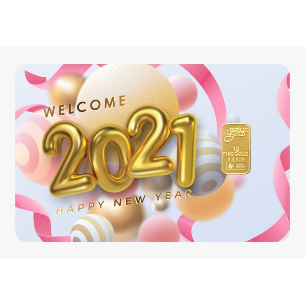 Public Gold LBMA Bullion Bar 1g (Au 999.9) - New Year 2021 [GET FREE MYSTERY GIFT]