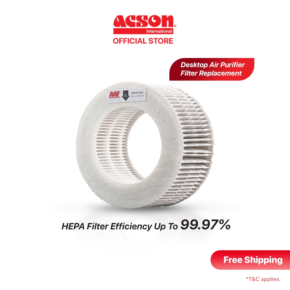 Acson Replacement HEPA Filter for Desktop Air Purifier (ADP10A)