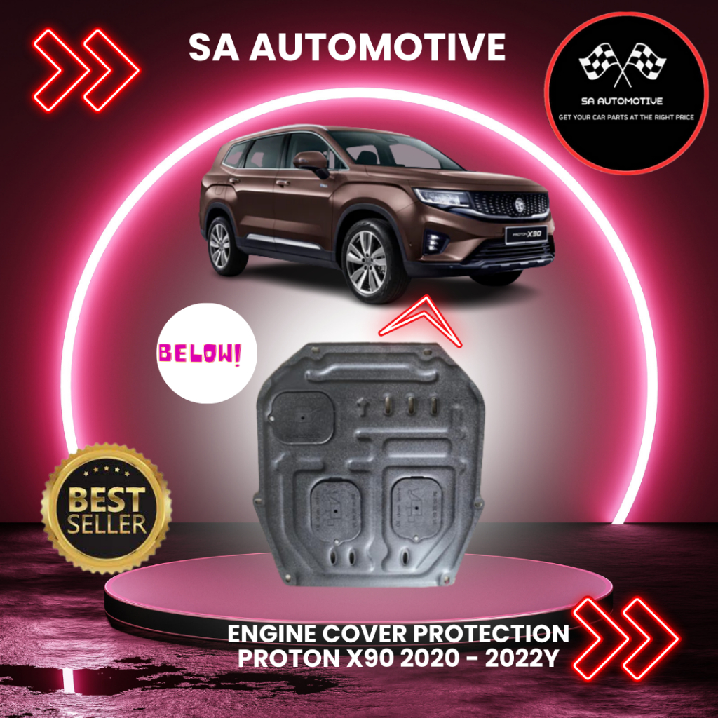 PROTON X90 ENGINE LOWER UNDER COVER PROTECTION SKID PLATE CAR SAFETY PARTS