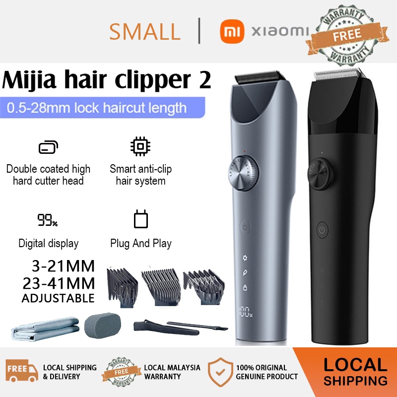 Xiaomi Mijia Hair Trimmer Hair Clipper Professional Trimmer for Men IPX7 Waterproof Beard Trimmers Cordless Electric Cut