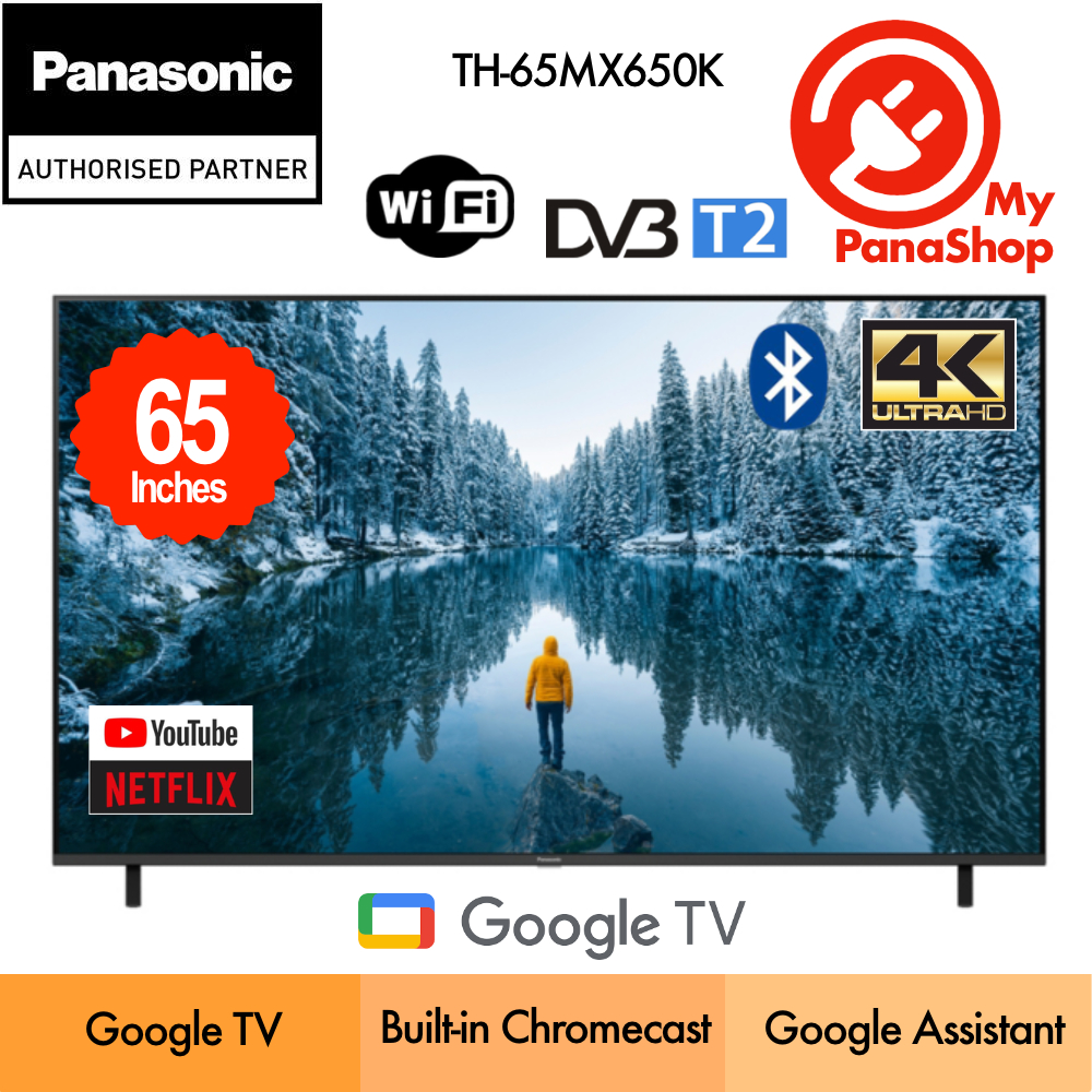 Panasonic/Toshiba 4K UHD HDR LED Google TV ( 65" ) TH-65MX650K / 65C350NP