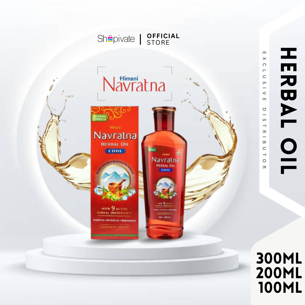 Himani Navratna HERBAL COOL Oil 300ml /200ml /100ml