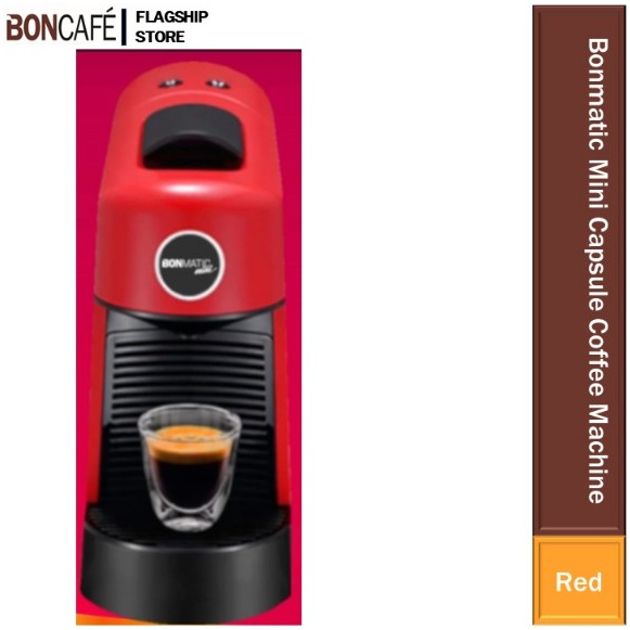 Bonmatic Capsule Coffee Machine - Red