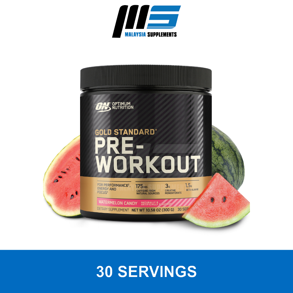 Optimum Nutrition Gold Standard Pre-Workout, 30 Servings - Energy, Preworkout, Strength Performance