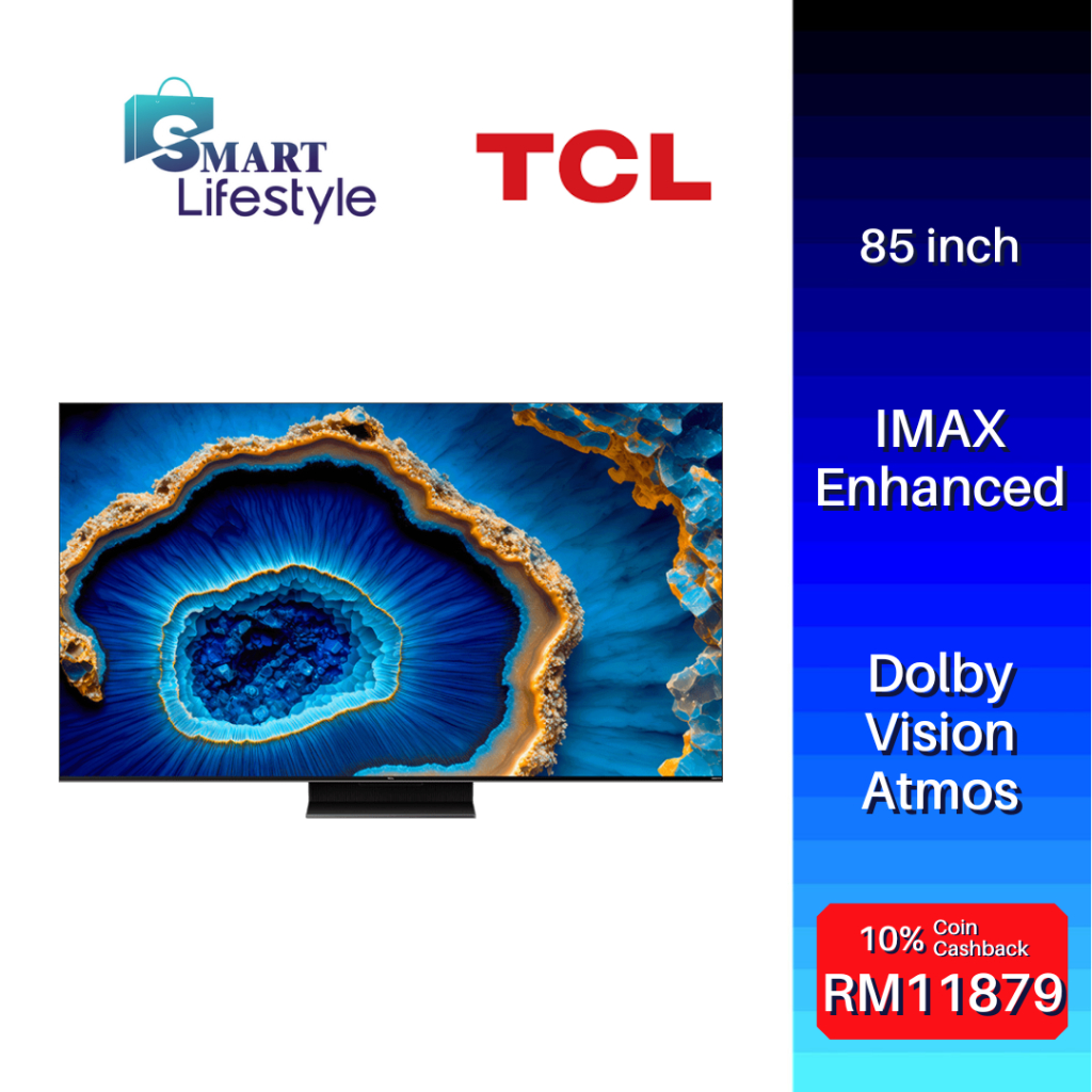 TCL 85-Inch TV-85C755 Mini LED 4K