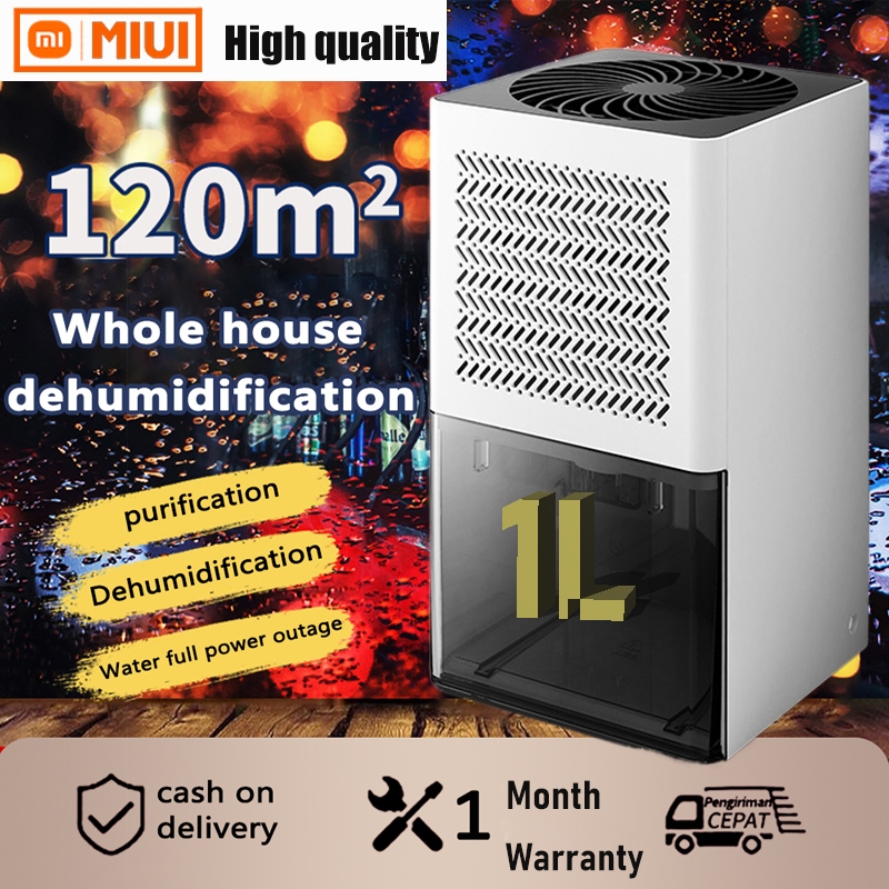 【Ready stock】Xiaomi MIUI Dehumidifier Air Purifier Moisture Absorbers Air Dryer Quiet Air Dehumidifier For Home Office