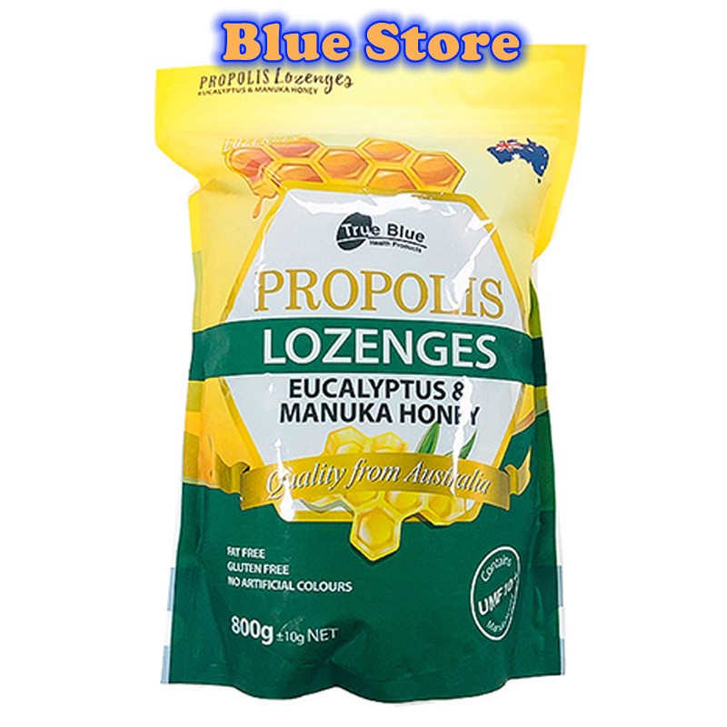 (Ready Stock)True Blue Propolis Lozenges Manuka Honey Candy 800g(EXP:06/2026)