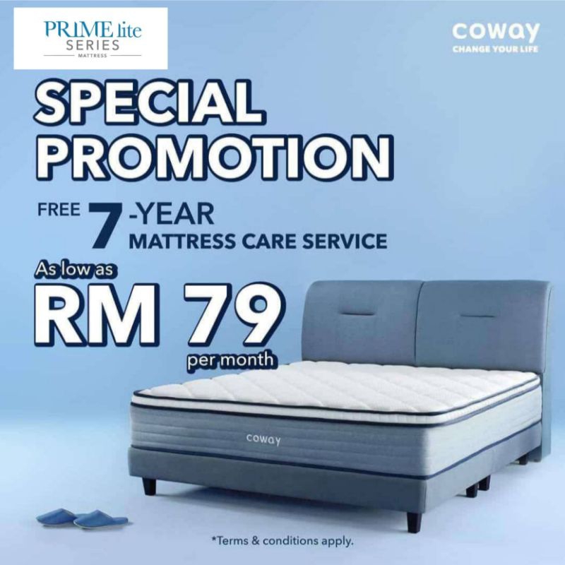 [?????????????? ?????????? ?????????????? ??] [???????? Sebulan] Coway PrimeLite Set Tilam Katil Mam