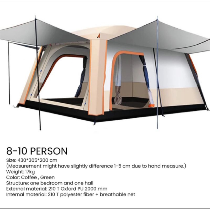 Khemah Unta FC model 2021 full cover medium/large size