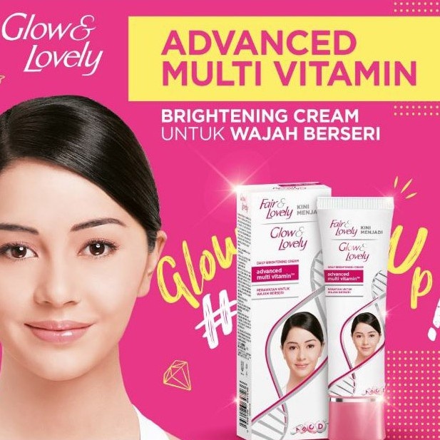 ?Original New Glow&Lovely Malaysia Fair And Lovely Cream 50g