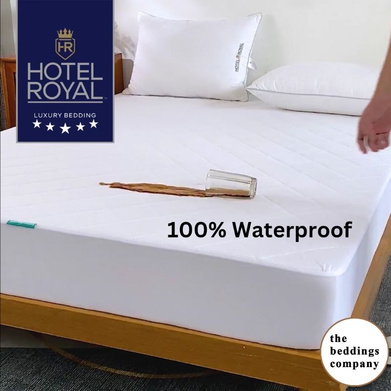 100% Waterproof Hotel Royal Mattress Protector [Thebeddingscompany]