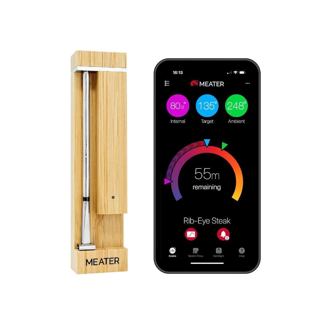 [New] MEATER 2 Plus: Direct Heat Grilling at 1000°F, Smart Meat Thermometer, Long Bluetooth Range, 100% Waterproof