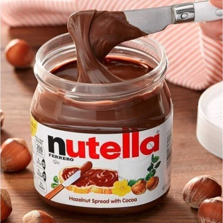 Nutella Hazelnut Cocoa Spread / Sapuan Coklat Hazelnut Nutella / Nutella 榛子可可酱