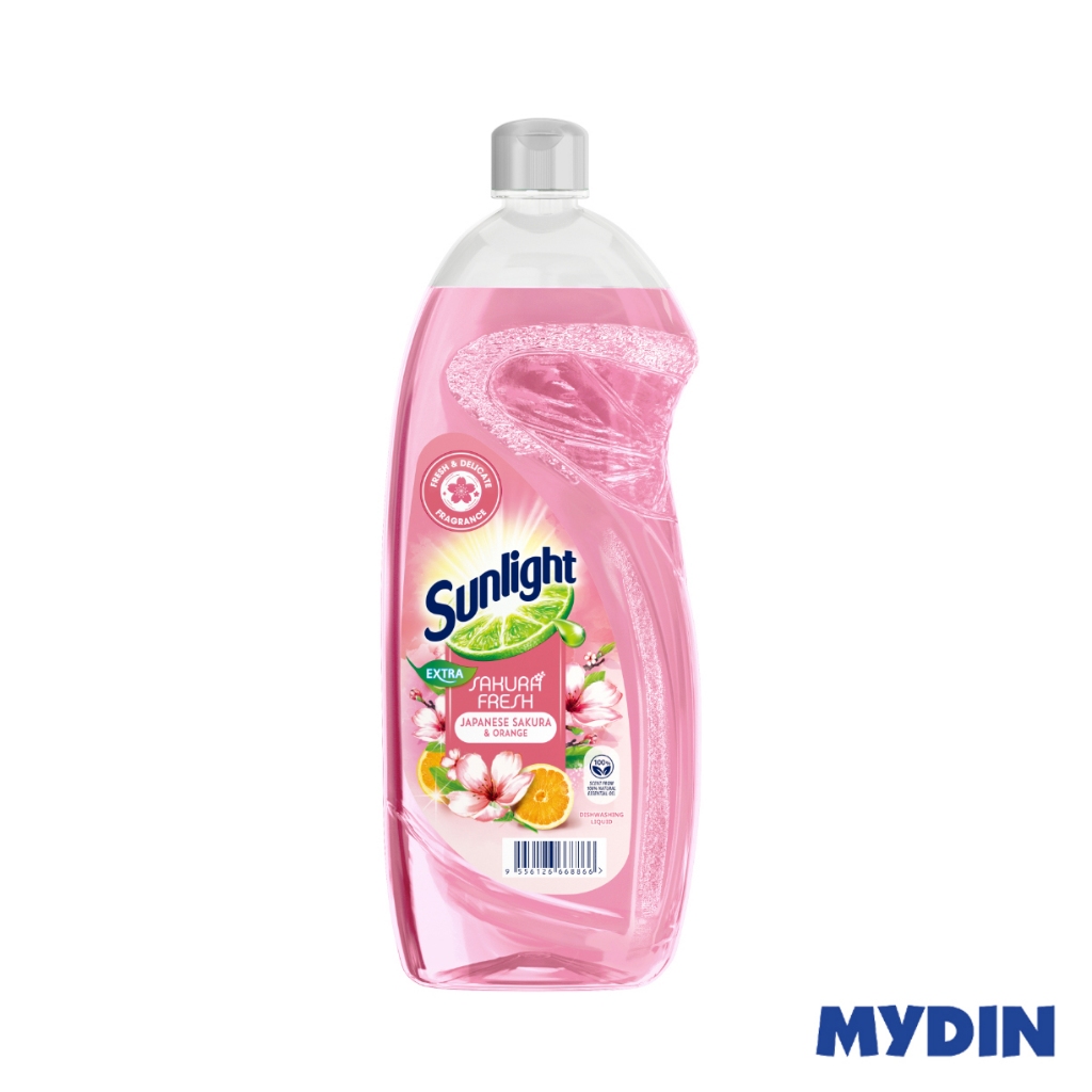 Sunlight Dishwash Liquid Extra Sakura Fresh (800ml)