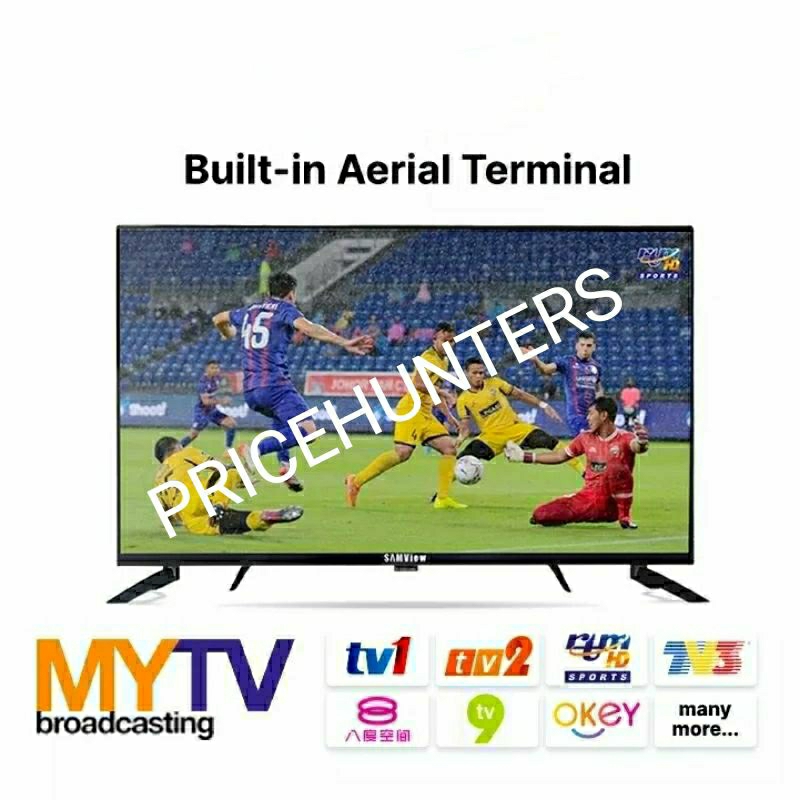 SAMView Digital LED TV FHD 1080i MYTV DVB-T2 Ready (32")