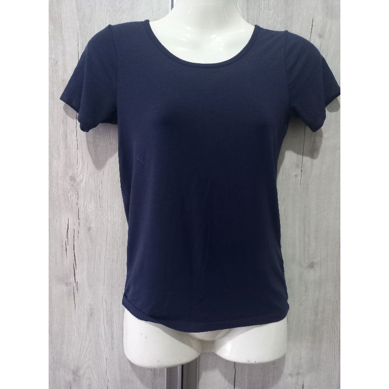 ♻️2nd women navy blue shirts & blouses preloved second hand xin