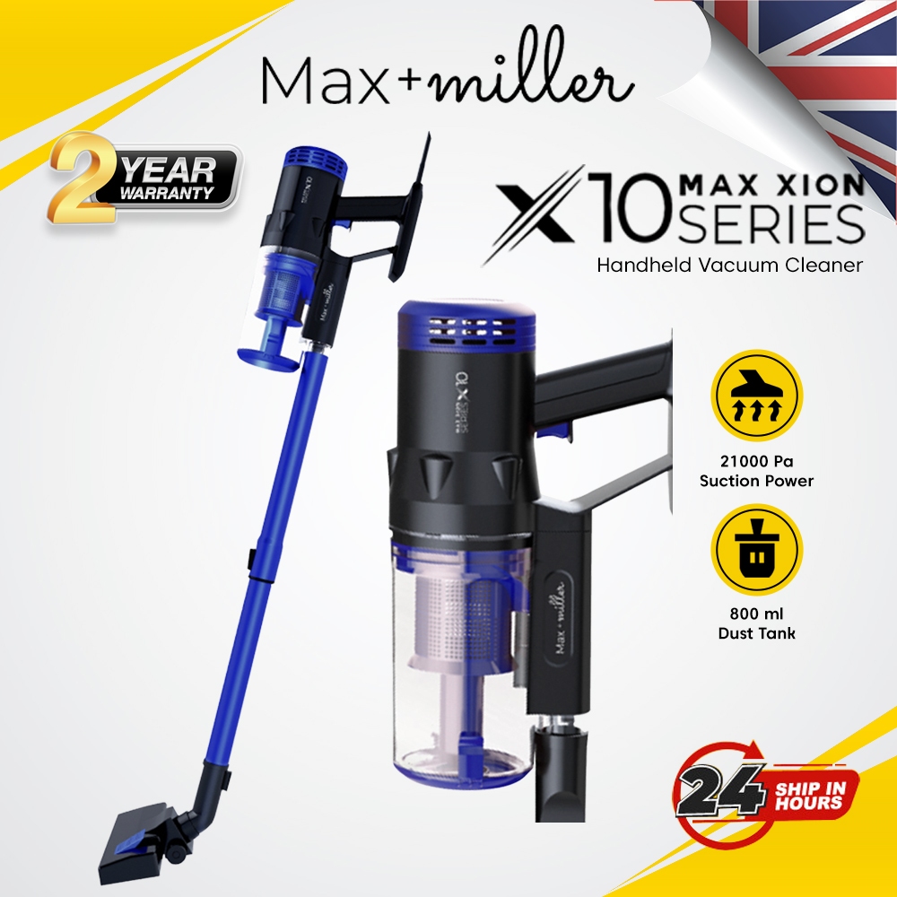 MAX + Miller Vacuum Cleaner 800W MAX XION Series X10 Handheld Vacuum Cleaner 21000PA