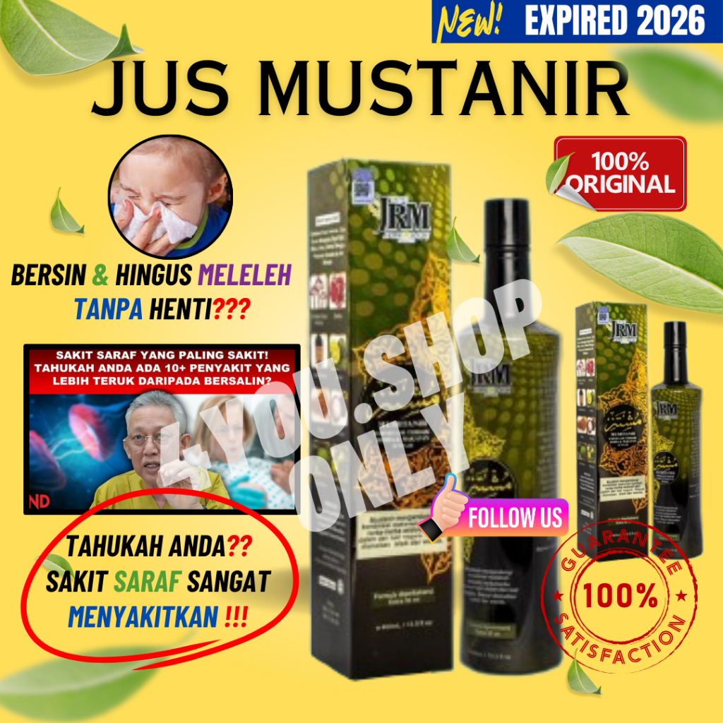 JRM MUSTANIR NEW!! dari JRM Holistik Juice