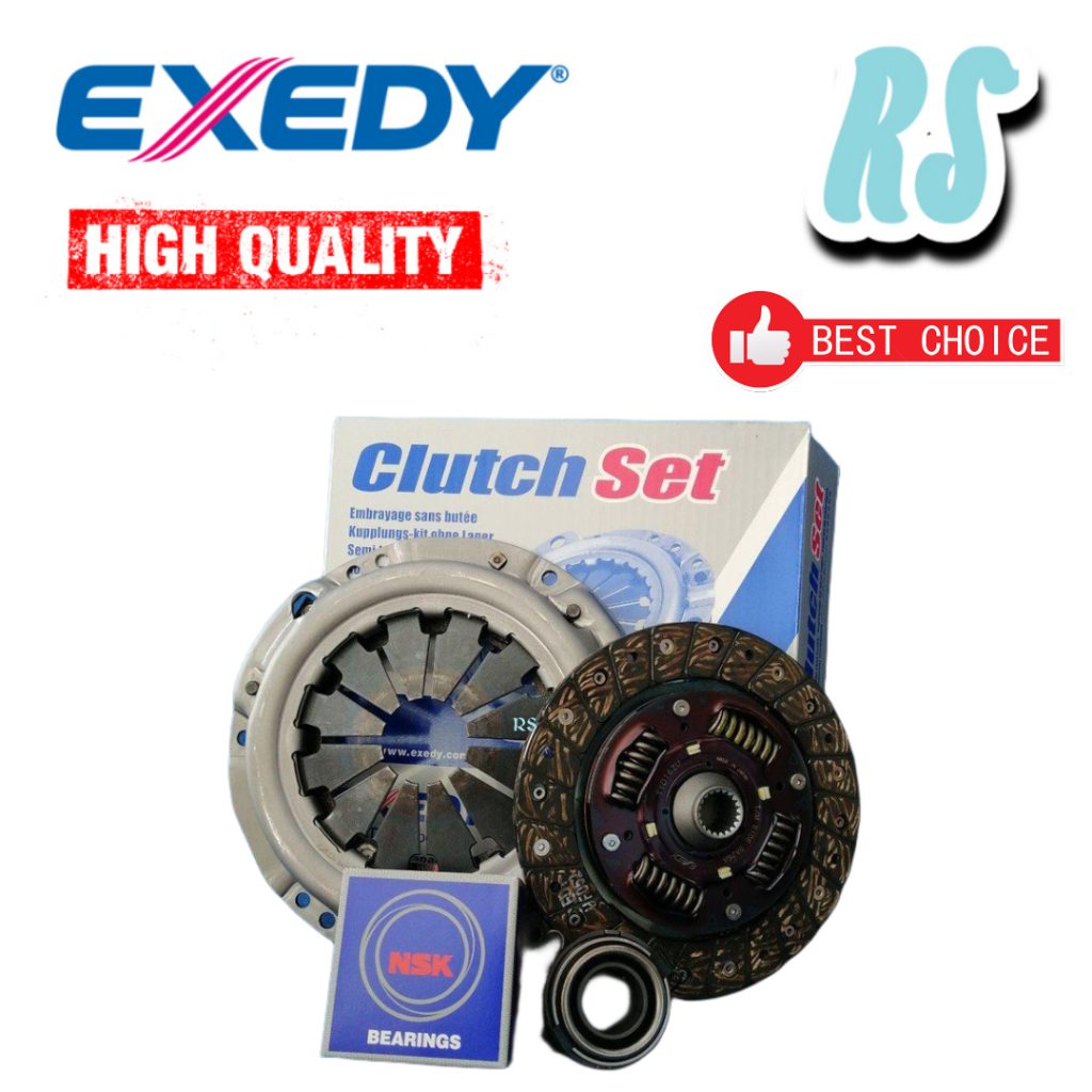Toyota Vios NCP93, Corolla AE101, AE111 8.5" Clutch Kit Set Japan [100% Original Exedy][TY 549035U]