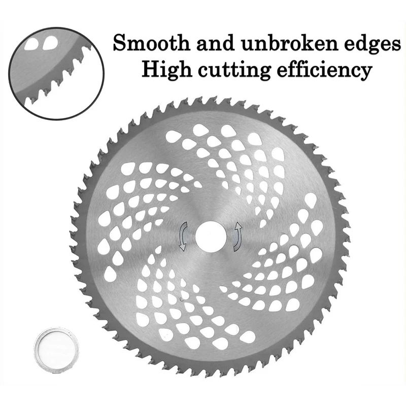 10" 40T 60T 80T Brush Cutter Blade for Grass Cutter Trimmer Head Weed Blade Bilah Mata Mesin Potong Rumput