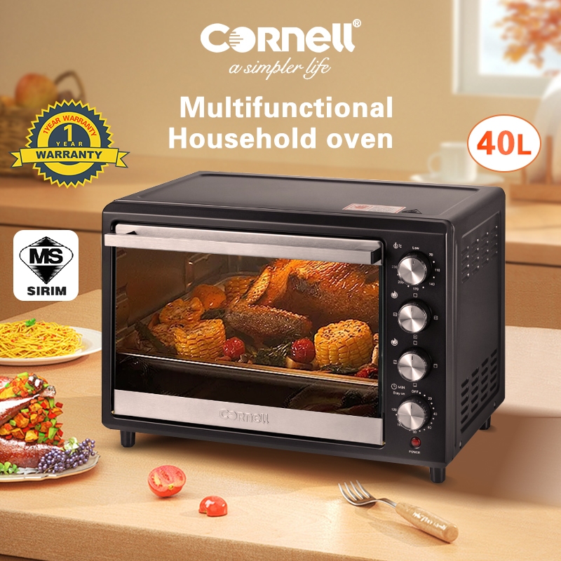 👉Fast Delivery👍Cornell 40L Electric Oven with Inner Light | CEO-E4010X