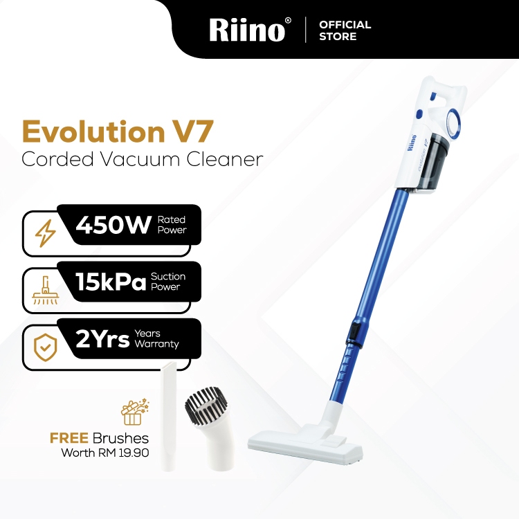 Riino Evolution UPGRADED V7 Super Cyclone Corded Vacuum Cleaner New Version - BR802N