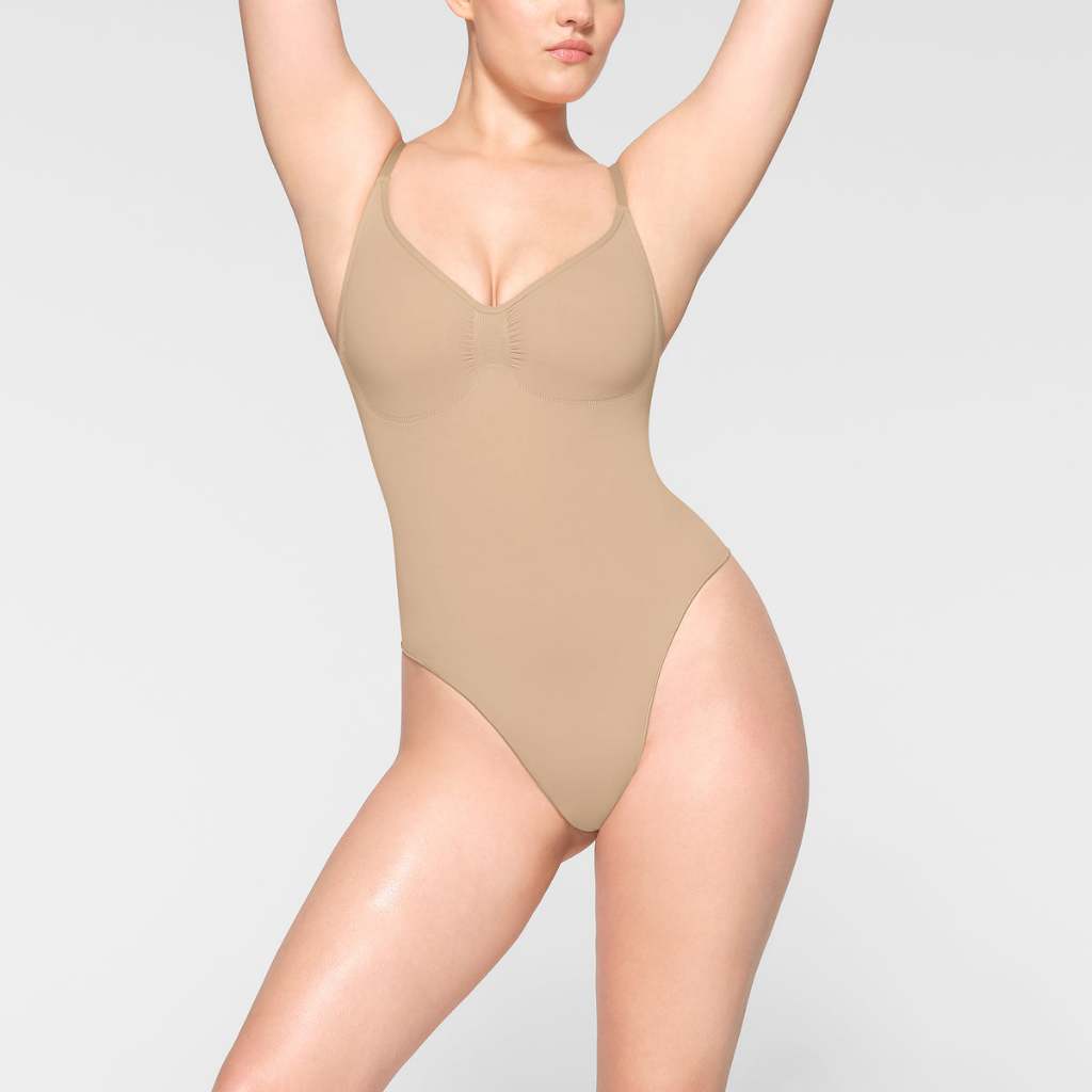 SKIMS By Kim Kardashian Seamless Sclupt Thong Bodysuit