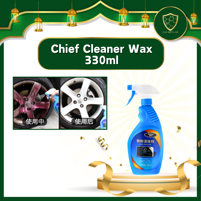 CHIEF Iron Dust Removal 铁粉清除剂 Sport Rims Wheel & Tire Cleaner Wheel Cleaner Rims Cleaner Rims Care
