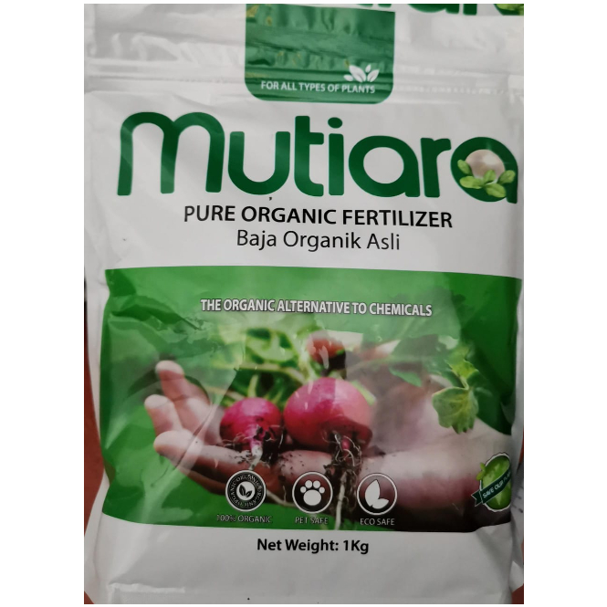 BAJA MUTIARA PURE ORGANIC FERTILIZER 1KG