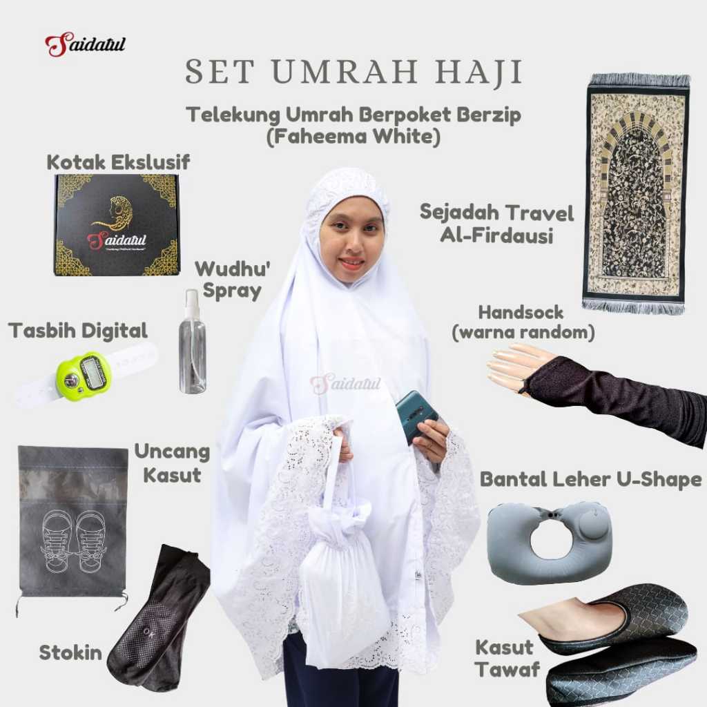 Set Umrah Haji (10 dalam 1)